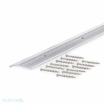 GRAINGER APPROVED Seam Binder 1-3/8 x 72 In Fluted Silver, 2RRU4