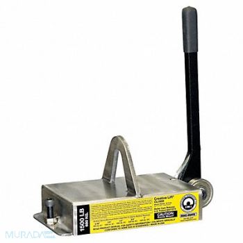 MAG-MATE Lifting Magnet 1500 lb Cap 14-3/4 In OAL, 2RUZ8