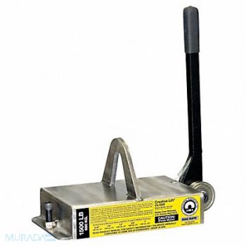 MAG-MATE Lifting Magnet 2200 lb Cap 15 In OAL, 2RUZ9