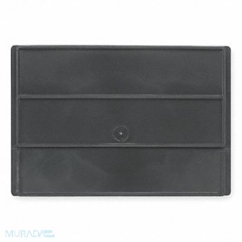 AKRO-MILS Divider 7 3/8 in Black 6 PK6, 2RV55