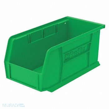 AKRO-MILS F8657 Hang and Stack Bin Green Plastic 5 in, 2RV67
