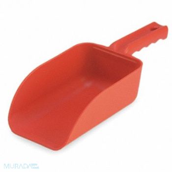 REMCO F8523 Small Hand Scoop Poly 32 Oz Red, 2RVX4