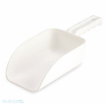 REMCO F8523 Small Hand Scoop Poly 32 Oz White, 2RVX5