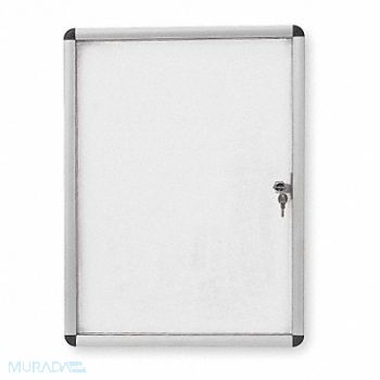 GRAINGER APPROVED Enclosed Bulletin Board 49 x 37-1/5, 2RXC8