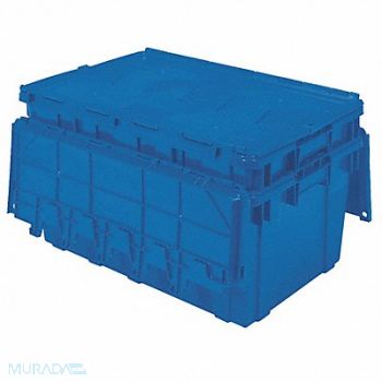 BUCKHORN Attached Lid Ctr Dark Blue Solid PP, 2RY30