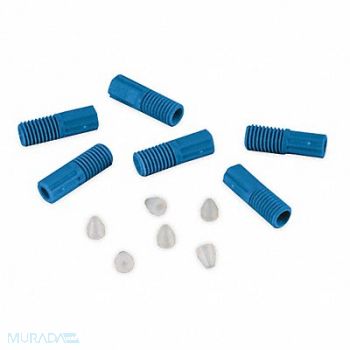 JUSTRITE Hard Wall Tubing Tefzel PK6, 2RYJ8