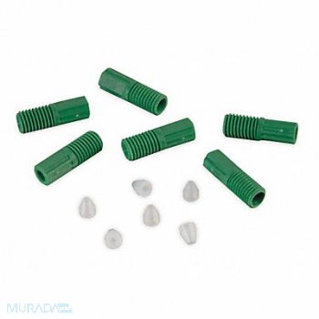 JUSTRITE Hard Wall Tubing Tefzel PK6, 2RYJ9