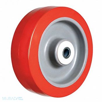 GRAINGER APPROVED PUR Tread on Plastic Core Wheel, 2RZC5