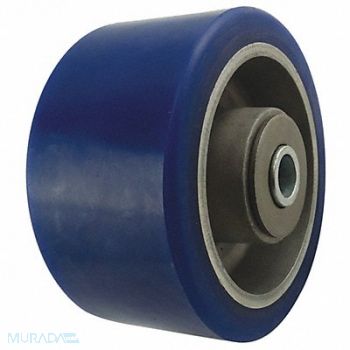 GRAINGER APPROVED PUR Tread Al Core Wheel, 2RZC6