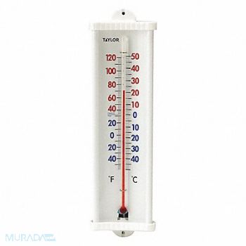 TAYLOR Analog Thermometer -40 to 120 F, 2T707