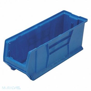 QUANTUM STORAGE SYSTEMS Bin Blue Polypropylene 9 in, 2TA68
