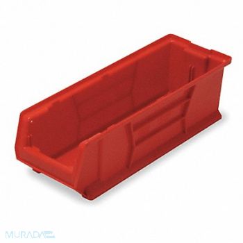 QUANTUM STORAGE SYSTEMS E4445 Bin Red Polypropylene 7 in, 2TA85