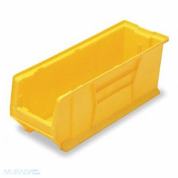 QUANTUM STORAGE SYSTEMS Bin Yellow Polypropylene 9 in, 2TA88