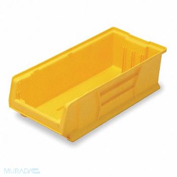 QUANTUM STORAGE SYSTEMS F8433 Bin Yellow Polypropylene 7 in, 2TA90