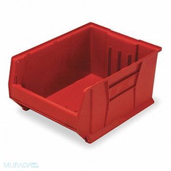 QUANTUM STORAGE SYSTEMS E4449 Bin Red Polypropylene 12 in, 2TA95