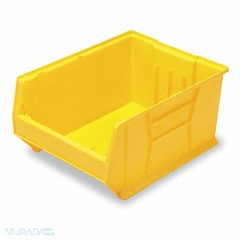 QUANTUM STORAGE SYSTEMS E4449 Bin Yellow Polypropylene 12 in, 2TA96