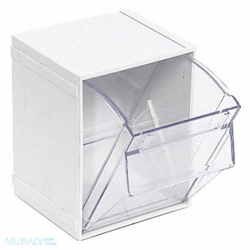 QUANTUM STORAGE SYSTEMS F8473 Indv Tip-Out Bin White Unf 6 1/4 in, 2TB15