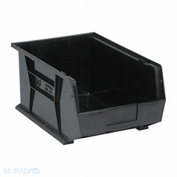 QUANTUM STORAGE SYSTEMS ESD Conductive Bin Black PP 8 in, 2TB26