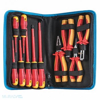JONARD TOOLS Insulated Tool Set 11 pc., 2TDP7