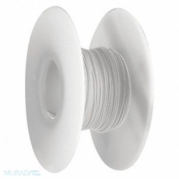 OK INDUSTRIES Wire Wrapping Wire 30 AWG Wht 1000ft, 2TDU7