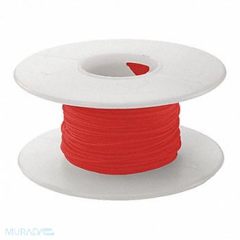 OK INDUSTRIES Wire Wrapping Wire 24AWG Red 100ft, 2TDV4