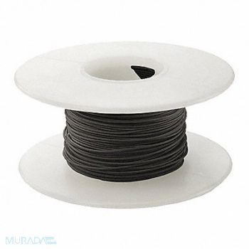 OK INDUSTRIES Wire Wrapping Wire 26AWG Blk 100ft, 2TDV8