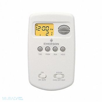 EMERSON Low Volt Prog Tstat Heat/Cool 20-30V AC, 2TE32