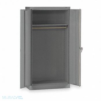 TENNSCO Wardrobe Cabinet 72 H 36 W Medium Gray, 2TEP2