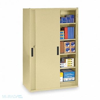 TENNSCO Shelving Cabinet 78 H 48 W Sand, 2TER4