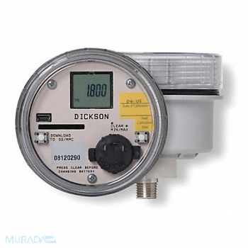 DICKSON K4645 Data Logger Pressure Range 0 to 300 PSI, 2TLA4
