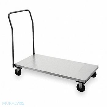 GRAINGER APPROVED Platform Truck 1200 lb SS 60 in x 30 in, 2TUH6