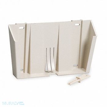 FIRST AID ONLY Locking Wall Mount Bracket Plastic Beige, 2TUX1