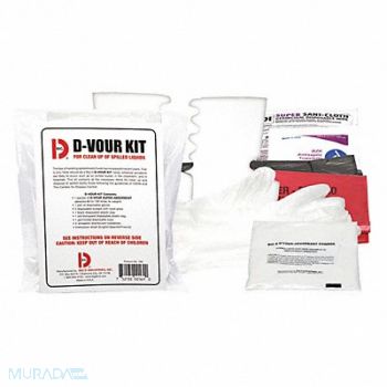 BIG D Bodily Fluid Spill Disposal Kit, 2U284