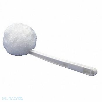 TOUGH GUY Toilet Brush 14 in L White, 2U288