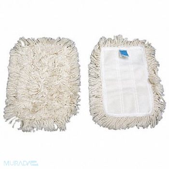 TOUGH GUY Replacement Head White Cotton, 2U657