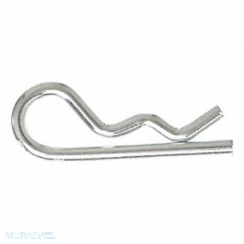 GRAINGER APPROVED Cotter Pin Hairpin 5/64 Dx1-3/16 L PK25, 2UJL6