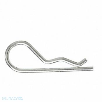 GRAINGER APPROVED Cotter Pin Hairpin 5/64 Dx1-9/16 L PK25, 2UJL7