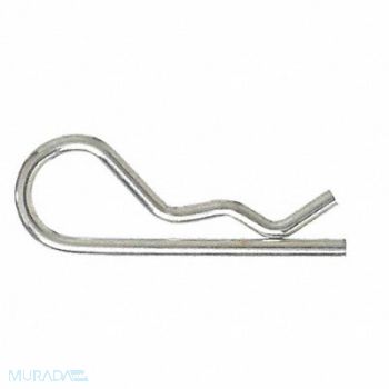 GRAINGER APPROVED Cotter Pin Hairpin 3/32 Dx1-5/8 L PK25, 2UJN2