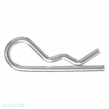 GRAINGER APPROVED Cotter Pin Hairpin 1/8 Dx1-15/16 L PK25, 2UJN8
