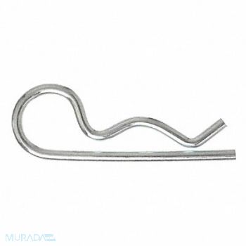 GRAINGER APPROVED Cotter Pin Hairpin 1/8 Dx2-1/2 L PK25, 2UJN9