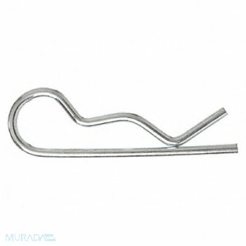 GRAINGER APPROVED Cotter Pin Hairpin 1/8 Dx2-7/8 L PK25, 2UJP2
