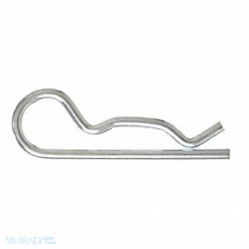 GRAINGER APPROVED Cotter Pin Hairpin 9/64 Dx3 L PK10, 2UJP5