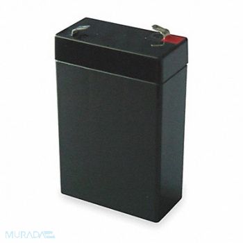 GRAINGER APPROVED Sealed Lead Acid Battery 6VDC 2.8Ah, 2UKL2