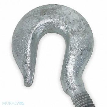 GRAINGER APPROVED Hook End Fitting Right 3000 Lb 6 In, 2ULK7