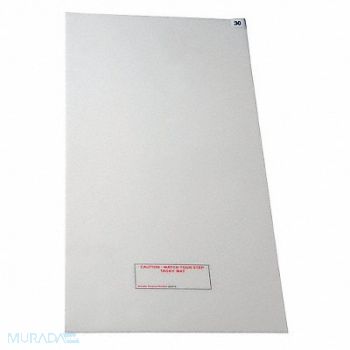 GRAINGER APPROVED D5738 Tacky Mat White 24 x 36 In PK4, 5KDD4