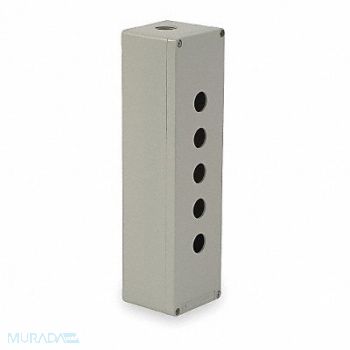 SCHNEIDER ELECTRIC Pushbutton Enclosure 12.20 in 5 Holes, 2UYY8
