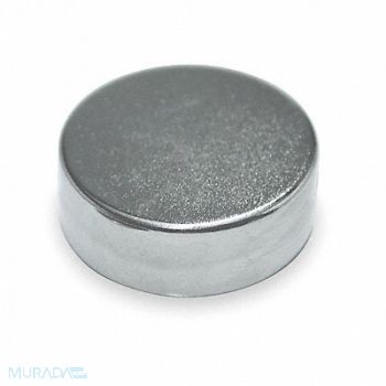 GRAINGER APPROVED Disc Magnet Neodymium 2.6 lb Pull PK10, 2VAE3