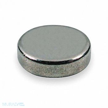 GRAINGER APPROVED Disc Magnet Neodymium 4.9 lb Pull, 2VAE9