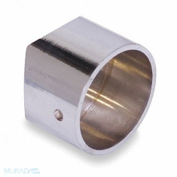 TURNSTILE Rail Fitting Brushed Chrome, 2VAY1