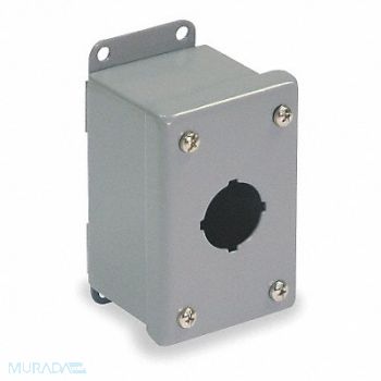WIEGMANN Pushbutton Enclosure 30mm 1 Hole Steel, 2VB70